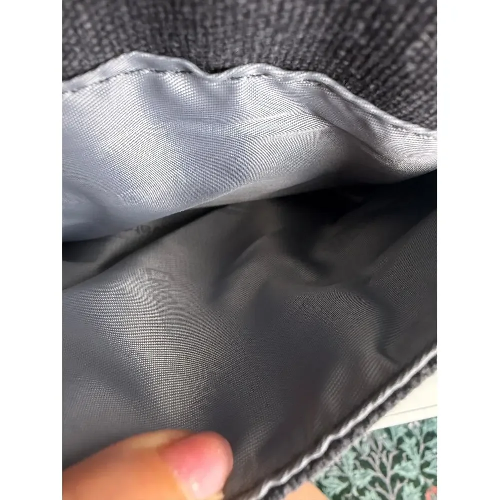 Cwatcun Camera Photography Canvas Water Resistant DSLR Sling Bag Black Small